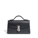 QUEEN ALTROVE OSTRICH BLACK