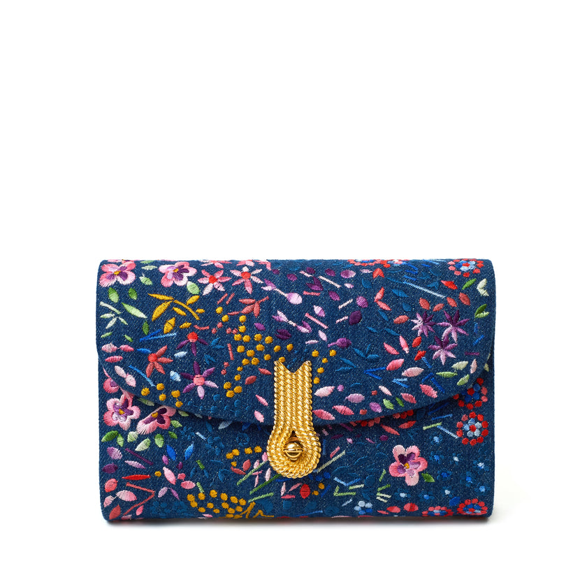 QUEEN MID JEANS FIORI - MTO 60 days delivery