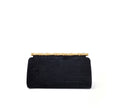 BAMBOO VELVET CROCO BLACK