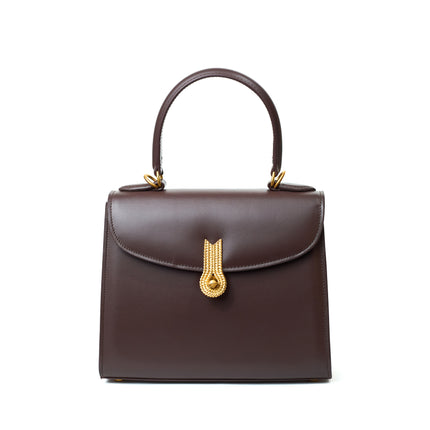 QUEEN HANDBAG POCKET CHOCOLATE