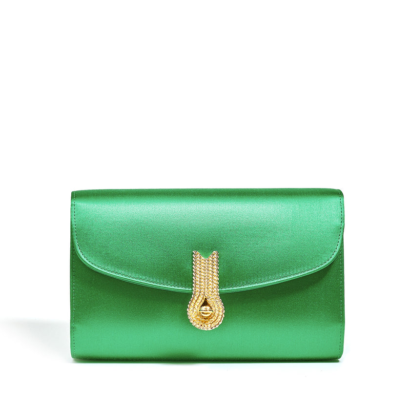 QUEEN MID SATIN PRATO GREEN 240