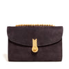 QUEEN CLUTCH SUEDE VAN DYCK