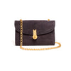 QUEEN CLUTCH SUEDE VAN DYCK