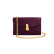 QUEEN CLUTCH SUEDE VINTAGE PORT