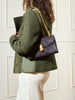 QUEEN CLUTCH SUEDE VAN DYCK