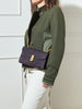QUEEN CLUTCH SUEDE VAN DYCK