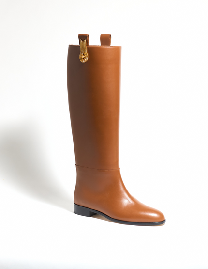 QUEEN BOOTS COGNAC 🌸
