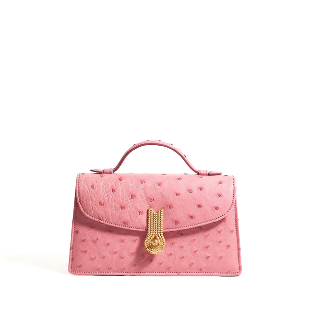 QUEEN ALTROVE OSTRICH INDIAN PINK