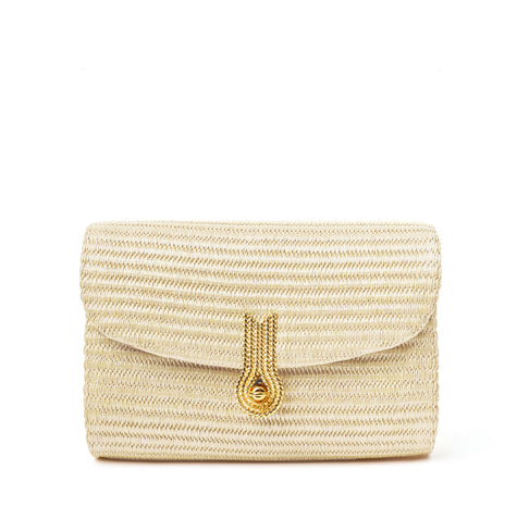 QUEEN MID STRAW IVORY