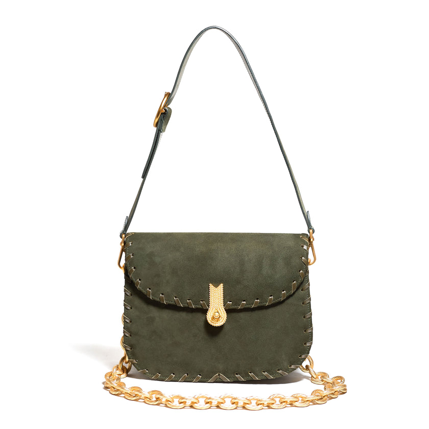 CACCIATORA EDGE-STITCHES TIROLO