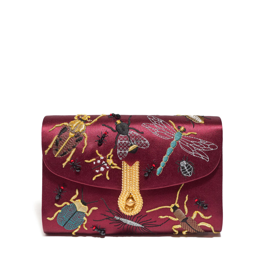 QUEEN MID INSECTA BORDEAUX