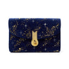 QUEEN MID CONSTELLATIONS NAVY/GOLD