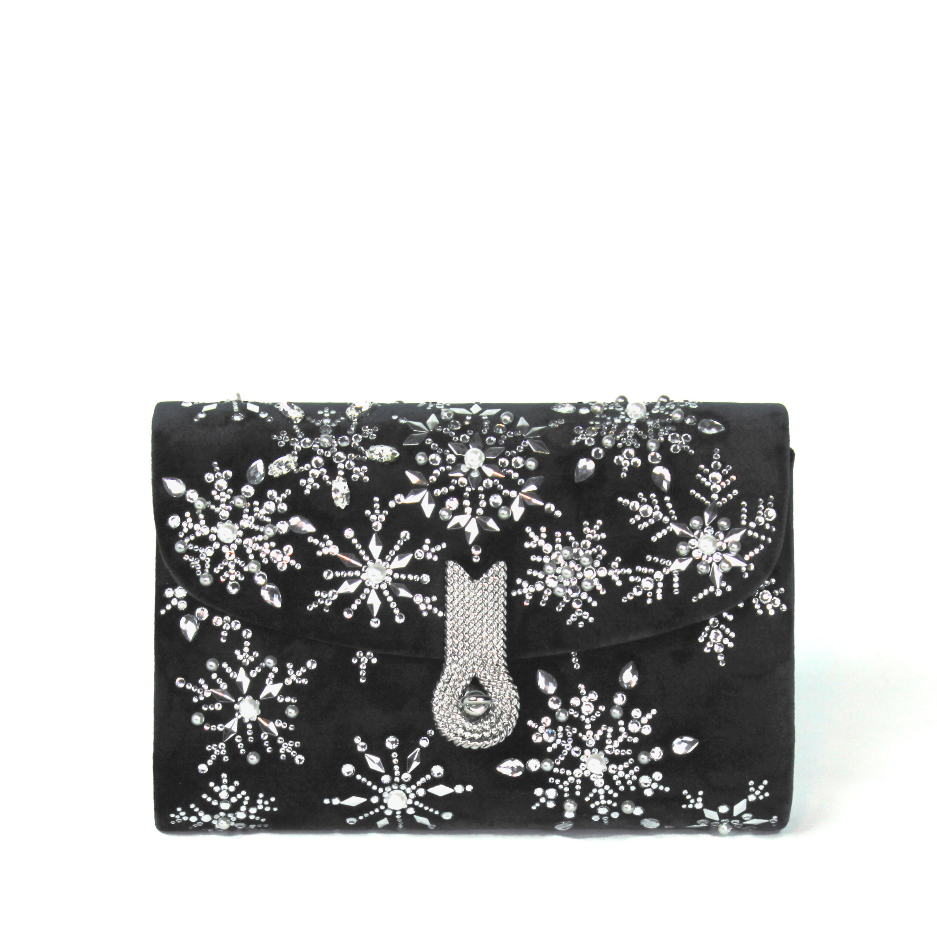 QUEEN MID SNOWFLAKES BLACK - XMAS EDITION