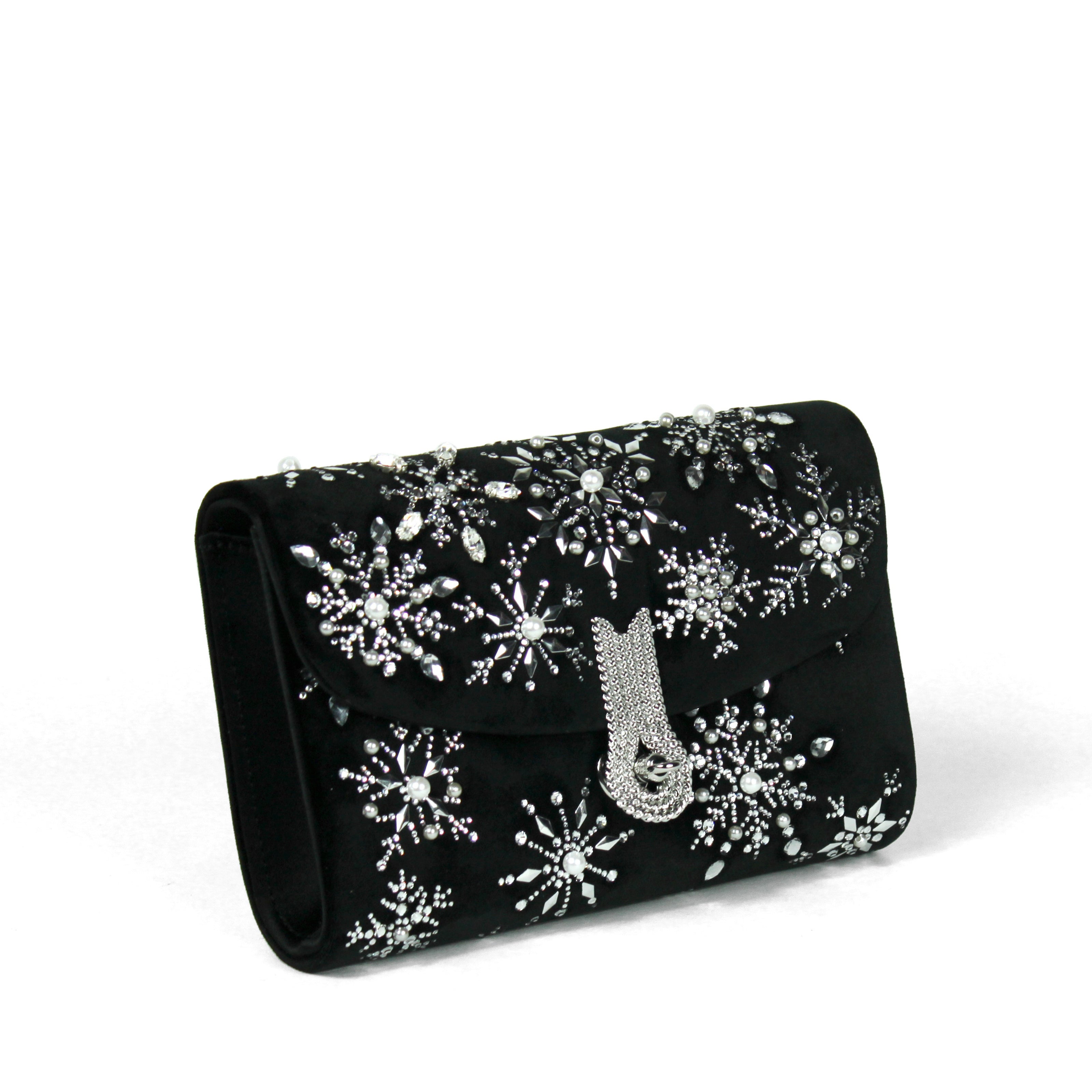 QUEEN MID SNOWFLAKES BLACK - XMAS EDITION