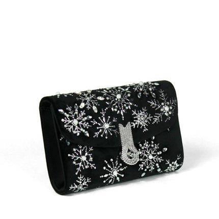 QUEEN MID SNOWFLAKES BLACK - XMAS EDITION