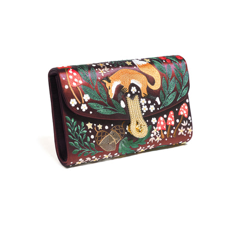 QUEEN MID FORESTA INCANTATA BORDEAUX