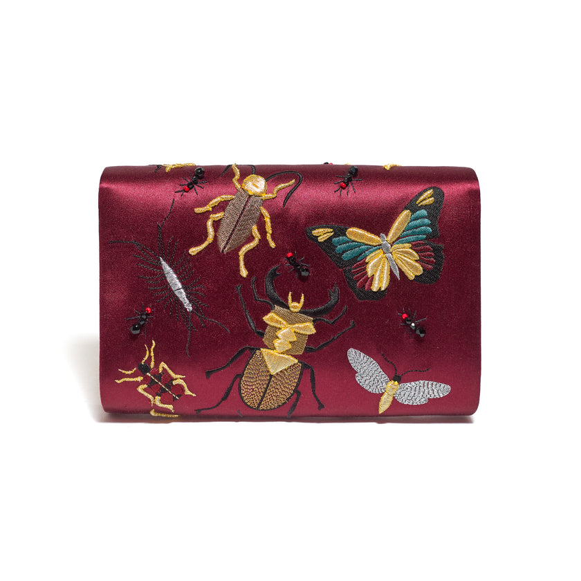 QUEEN MID INSECTA BORDEAUX