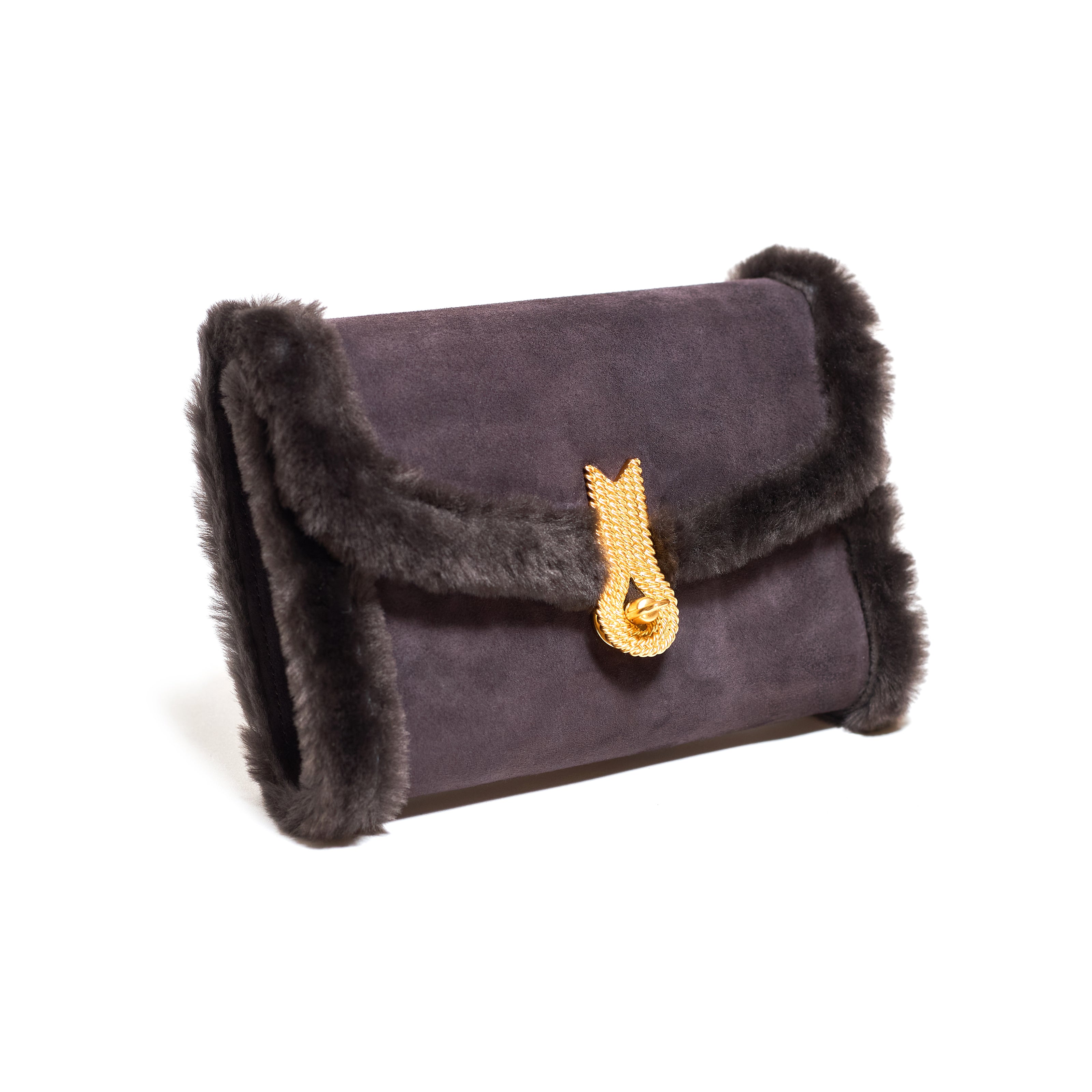 QUEEN MID SHEARLING BROWN