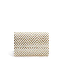 QUEEN MID STRAW ZIG-ZAG IVORY