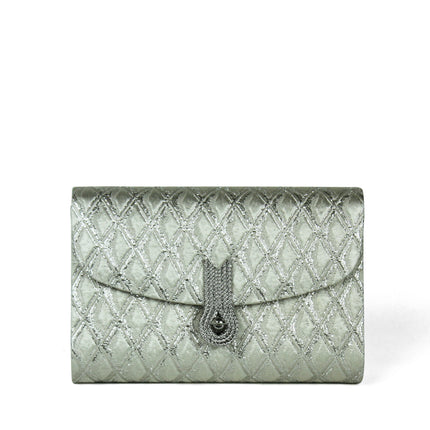 QUEEN MID RHOMBUS SILVER