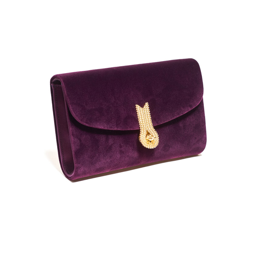 QUEEN MID VELVET BURGUNDY