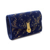 QUEEN MID CONSTELLATIONS NAVY/GOLD