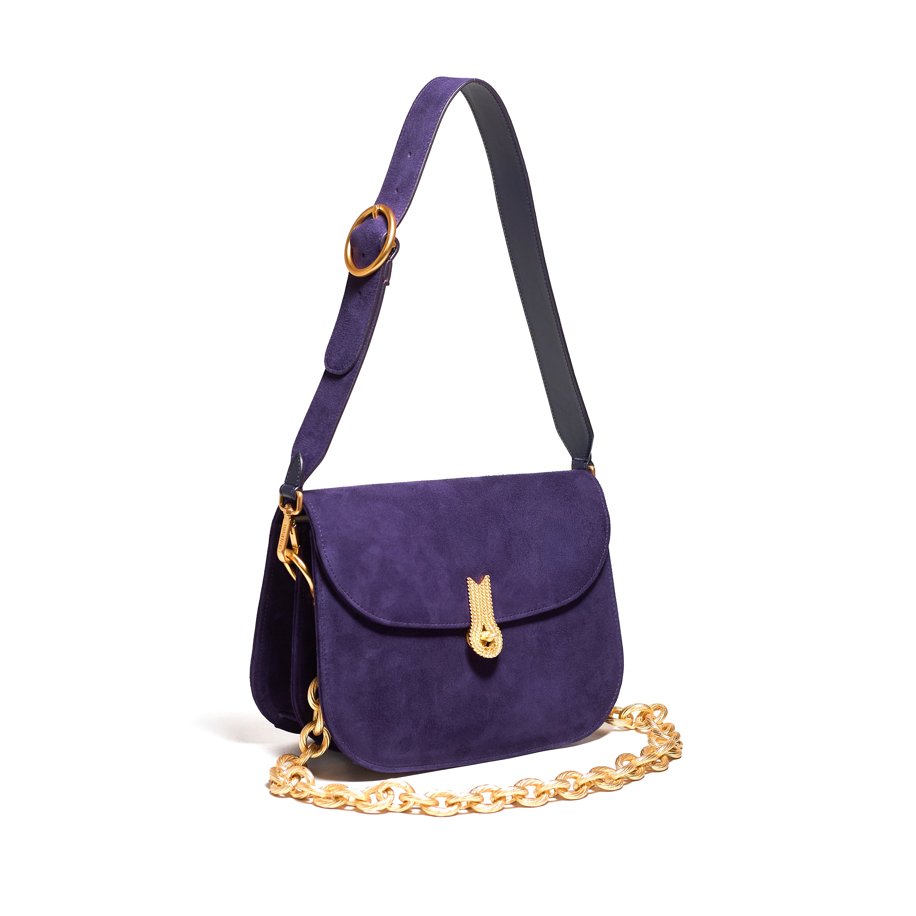 CACCIATORA SUEDE PURPLE MARTIN