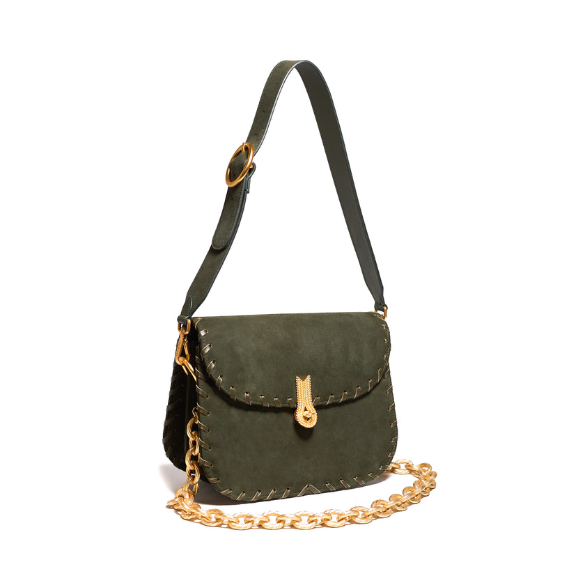 CACCIATORA EDGE-STITCHES TIROLO