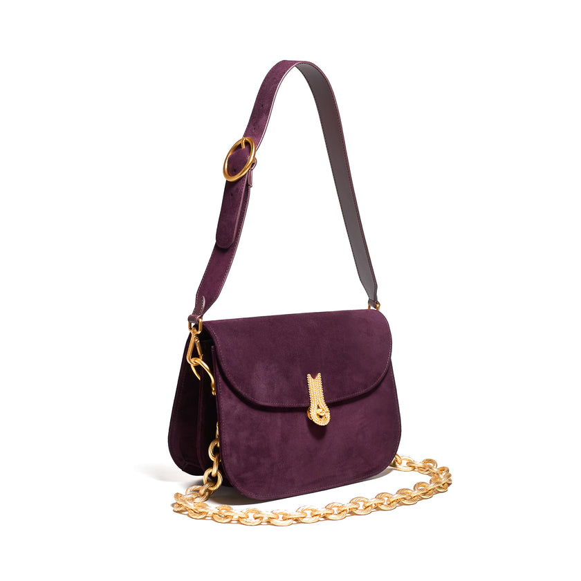 CACCIATORA SUEDE VINTAGE PORT