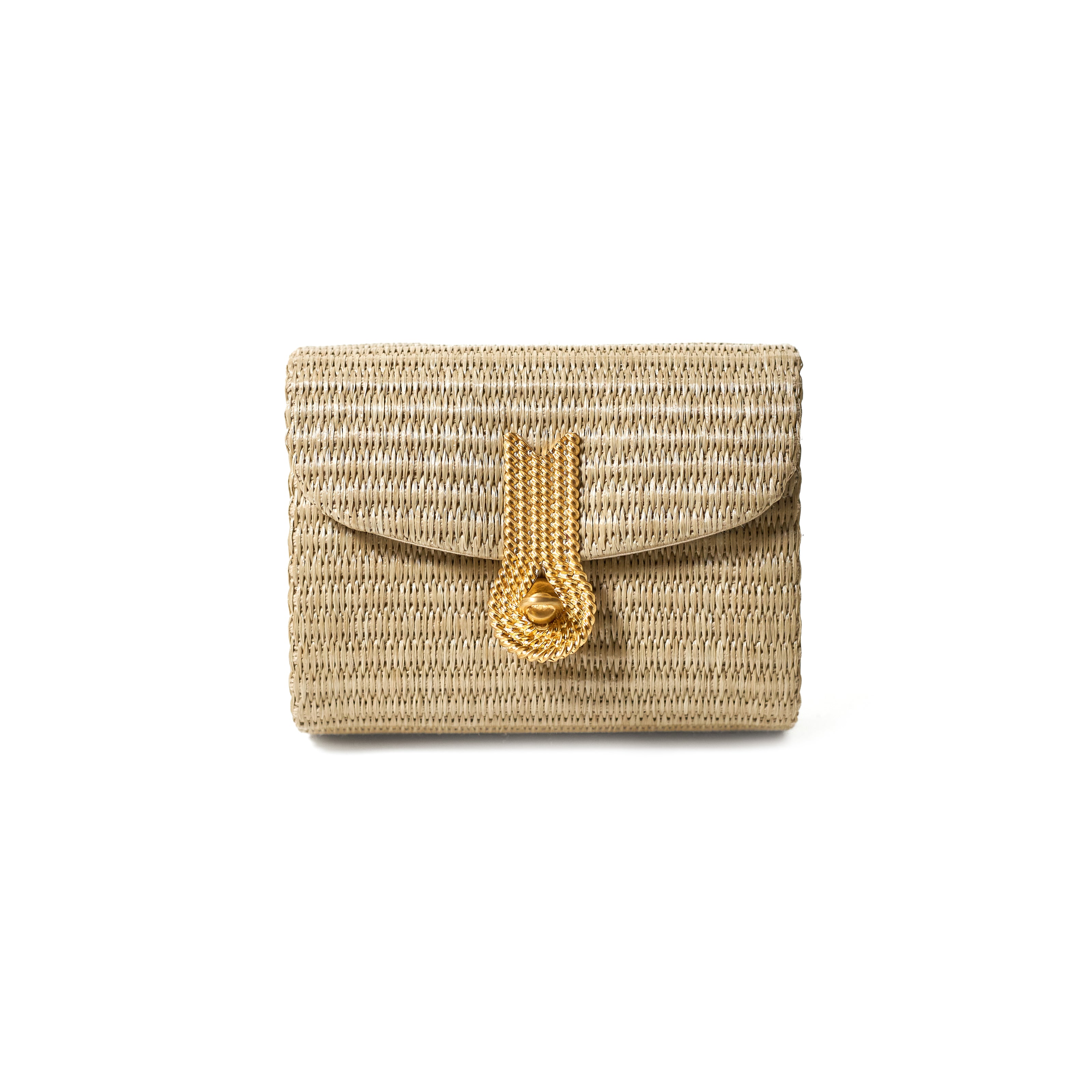 QUEEN MICRO TAUPE STRAW