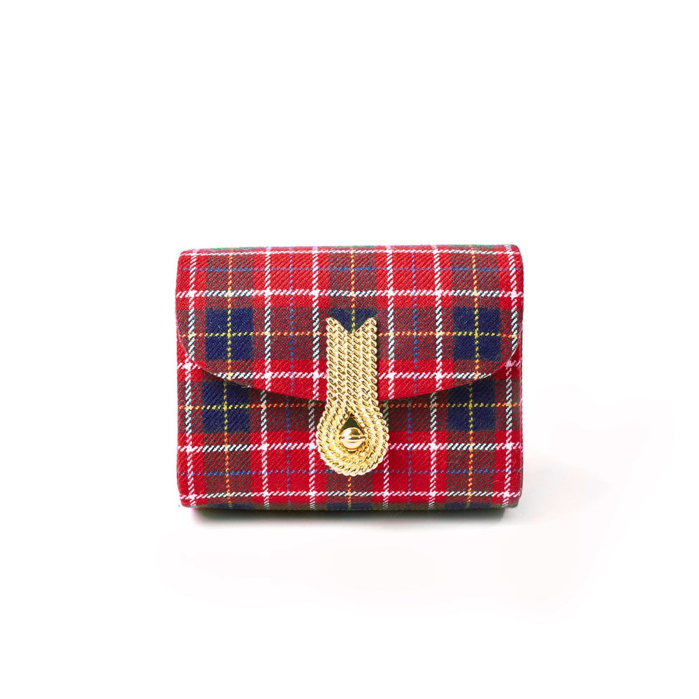 QUEEN MICRO TARTAN RED/BLUE - XMAS EDITION