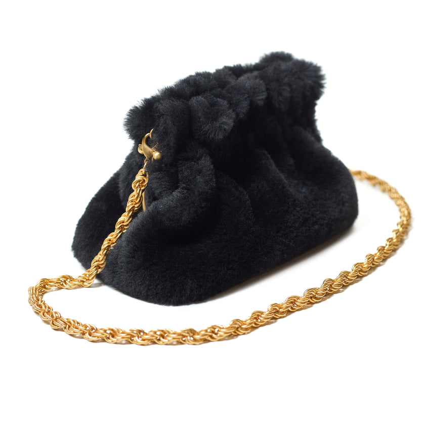 RAVIOLO SHEARLING BLACK