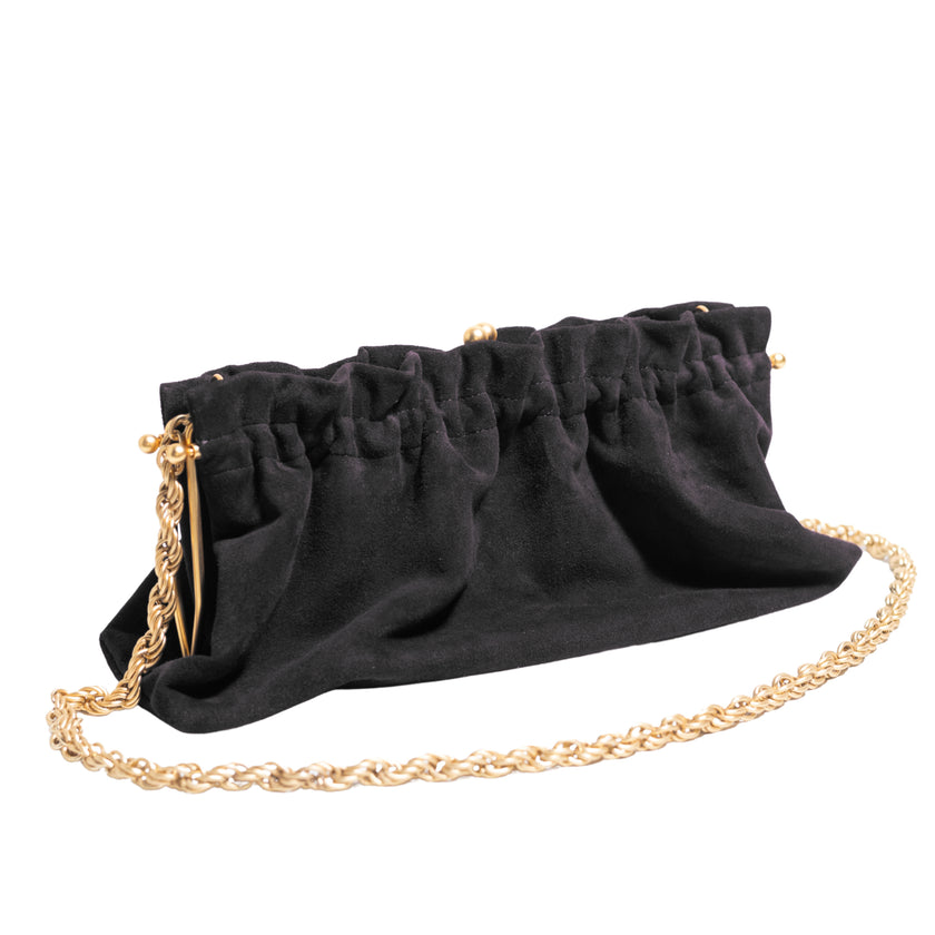 RAVIOLO BIG SUEDE BLACK