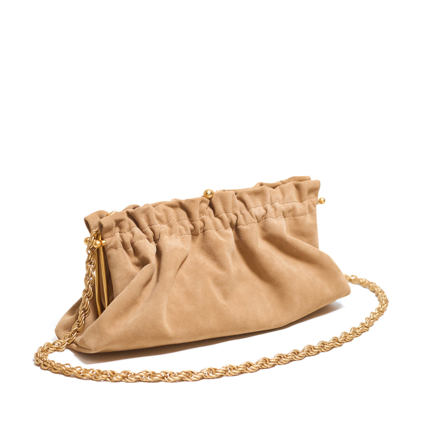 RAVIOLO BIG SUEDE CAPPUCCINO