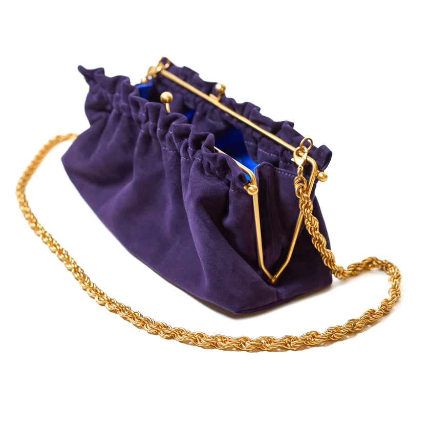 RAVIOLO BIG SUEDE PURPLE MARTIN