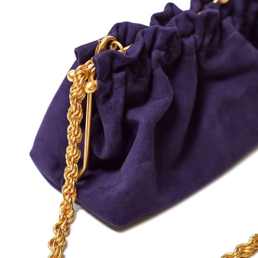 RAVIOLO BIG SUEDE PURPLE MARTIN