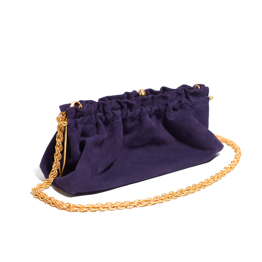 RAVIOLO BIG SUEDE PURPLE MARTIN