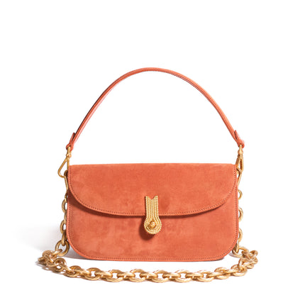 CACCIATORA LONG SUEDE ORANGE