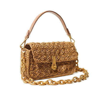 QUEEN CROCHET CAMEL MTO - Delivery 30 days