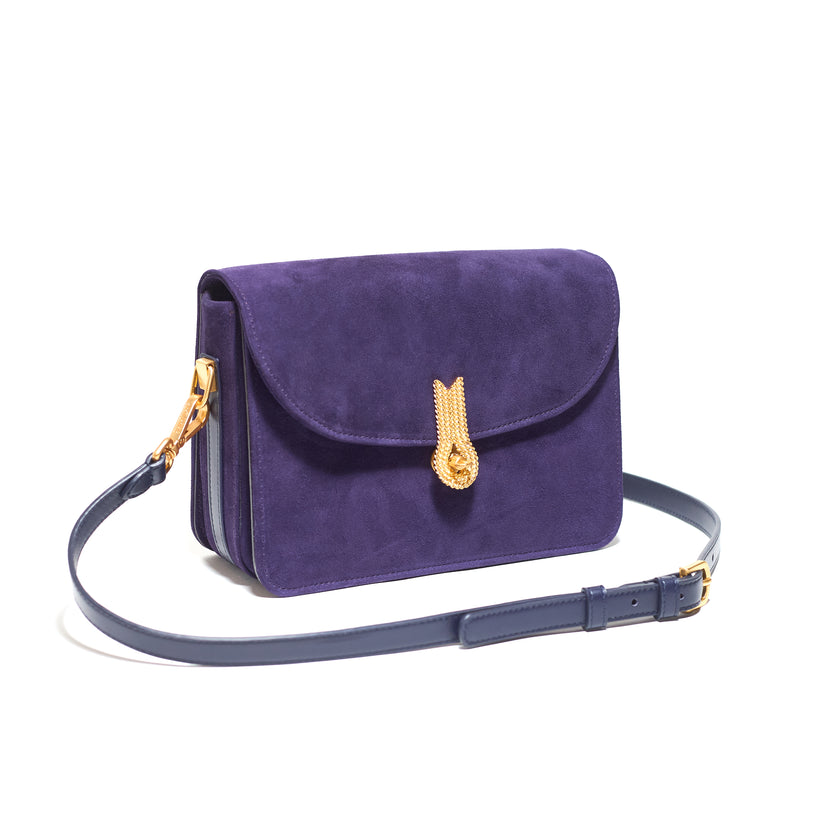 QUEEN VERA SUEDE VIOLET