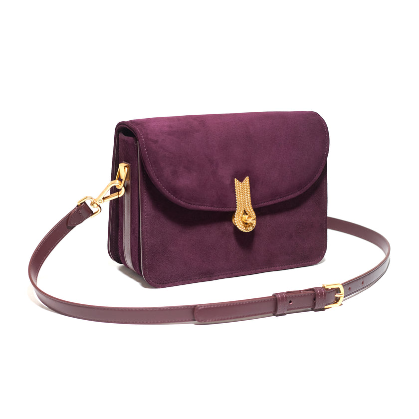 QUEEN VERA SUEDE VINTAGE PORT