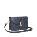 QUEEN VERA OSTRICH BLUE