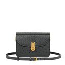 QUEEN VERA OSTRICH BLACK