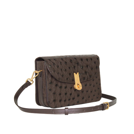 QUEEN VERA OSTRICH CHOCOLATE