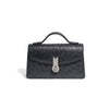QUEEN ALTROVE OSTRICH BLACK MTO - Delivery 40 working days
