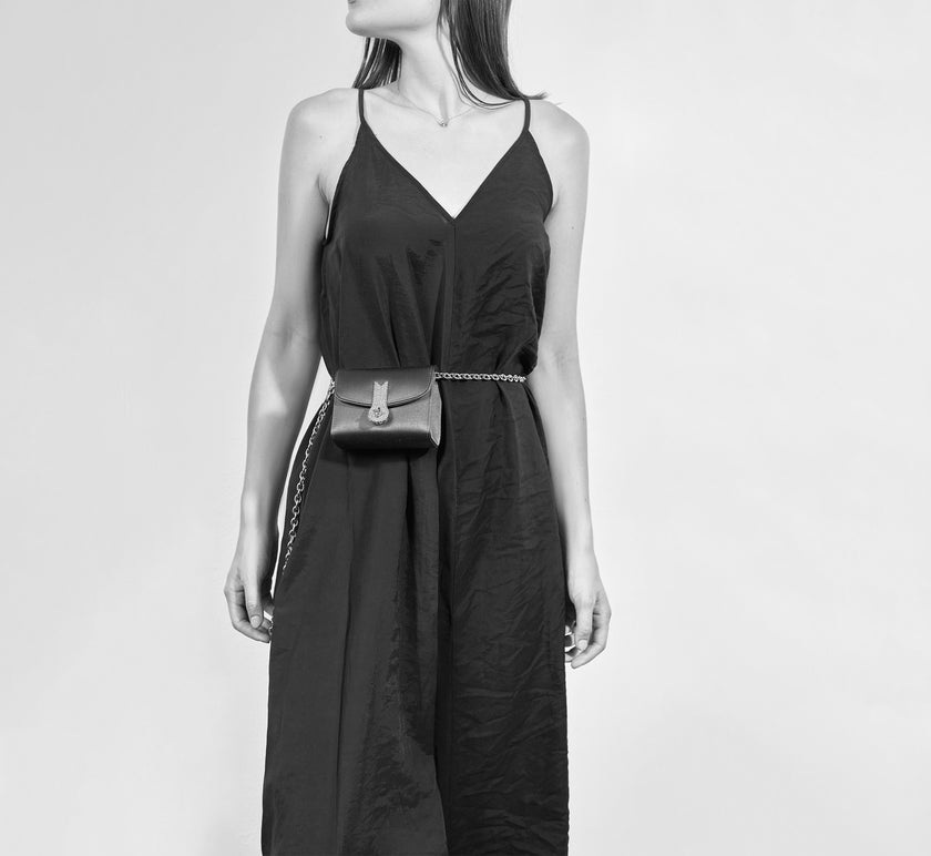 QUEEN MICRO SATIN BLACK