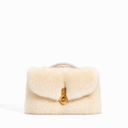 QUEEN ALTROVE CROCO & MINK IVORY MTO Delivery 60 working days