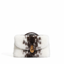 QUEEN ALTROVE CROCO & MINK FIN JAGUAR MTO Delivery 60 working days