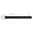BAMBOO BELT OSTRICH BLACK