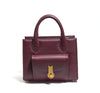 QUEEN TOTE MINI GRAINED BDX